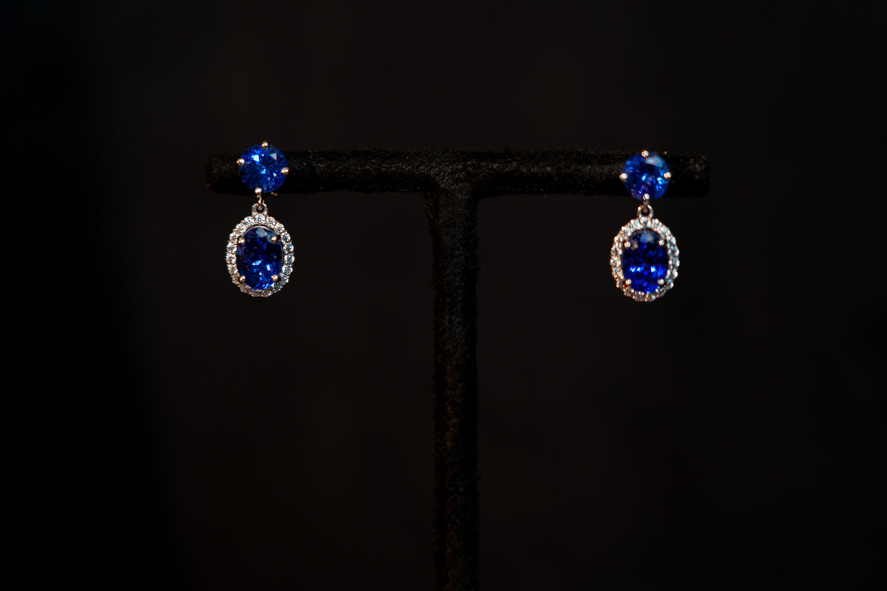 The Tanzanite Classic Drop Earrings